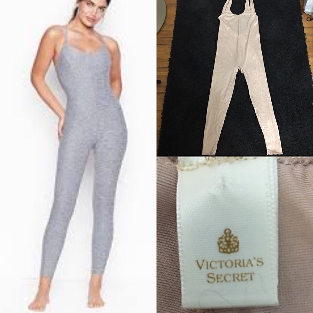 Victoria S  Nude Shimmer one piece! Crotch slit‎